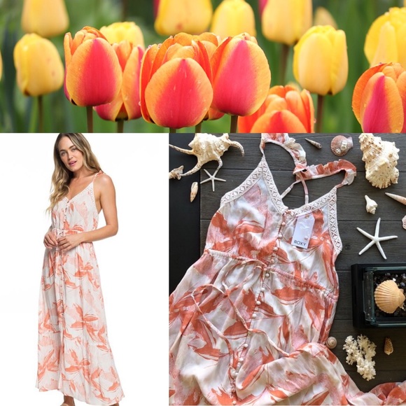 Roxy Dresses & Skirts - 🌴🌼ROXY- HOT SUMMER SANDS MAXI DRESS🌼🌴